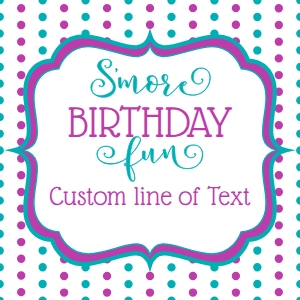 S'more Fun  2.5x2.5 Tag design preview