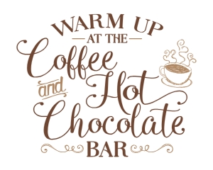 Coffee and Hot Chocolate Bar 16x20 (color): Coffee and Hot Chocolate Bar 16x20 (color)