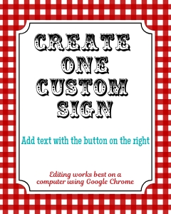Custom Gingham Check 16x20 Portrait: Custom Gingham Check 16x20 Portrait