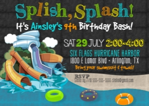 Waterpark Slides Original: Waterpark Slides Chalk