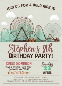 Amusement Park Cityscape design preview