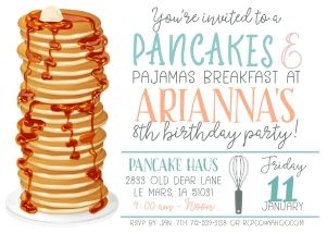 Pancakes & PJs Stack design preview