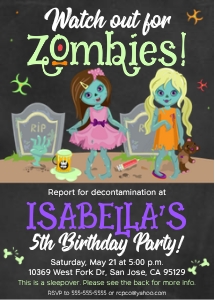 Zombie Girl: Zombie Kids