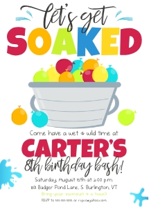 Water Balloons design preview
