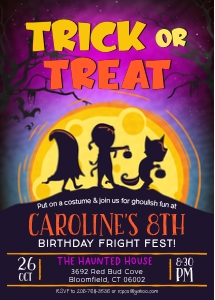 Trick or Treat Moon design preview