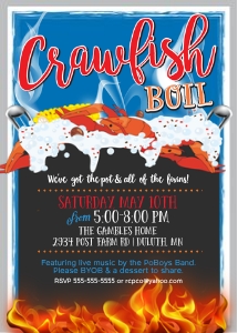 Crawfish Boil Pot design preview