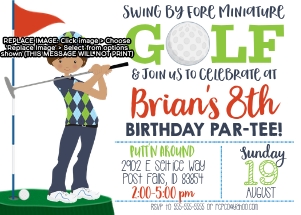 Golf Mini Boys design preview