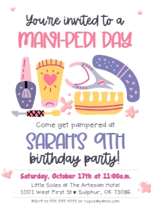 Spa Mani Pedi design preview