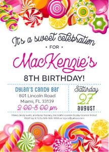 Candy Lollipops design preview