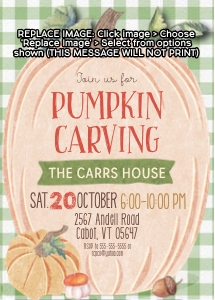 Pumpkin WC design preview
