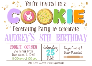 Cookie Decorating Spring design preview