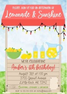 Lemonade Stand design preview