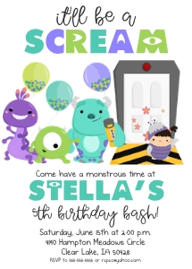 Monsters Inc design preview