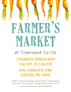 Farmer's Market Carrots Flyer: Farmer's Market Carrots
