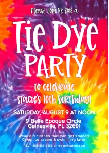 Tie Dye design preview