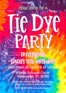 Tie Dye: Tie Dye