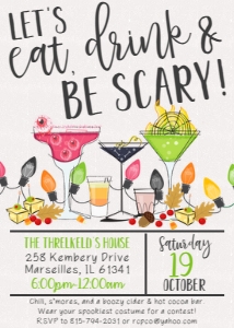 Halloween Eat Drink Be Scary: Halloween Eat Drink Be Scary