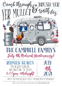4th July White Trash design preview