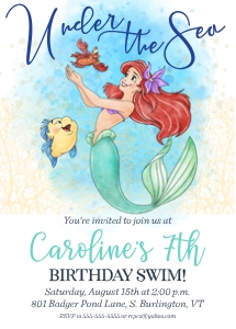 Little Mermaid design preview