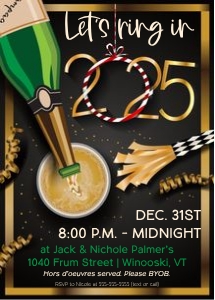 NYE Champagne Gold design preview