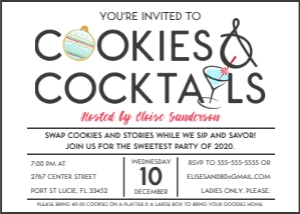 Christmas Cookies & Cocktails: Christmas Cookies & Cocktails