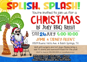 Christmas in July BBQ: Christmas in July BBQ
