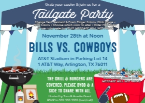 Tailgate Tent design preview