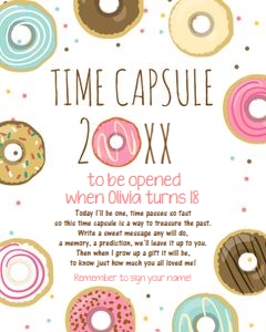 Time Capsule Donut Pink design preview