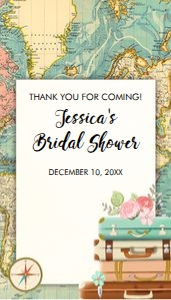 Favor tags Travel design preview