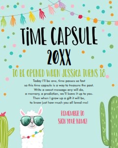 Time Capsule Llama Sunglasses Blue design preview