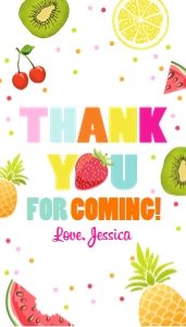 Favor Tag Two-tti Frutti White design preview
