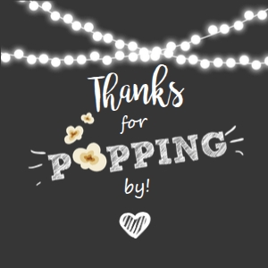Thank For Popping By Gift Favor Tag design preview