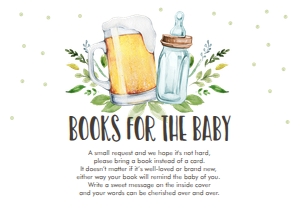 Bring a Book Brewing White design preview