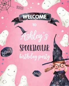 Welcome Sign Spooktacular design preview