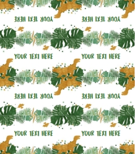 Food Labels Dinosaur Boy design preview