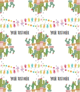 Food Labels Cactus Fiesta 0254 design preview