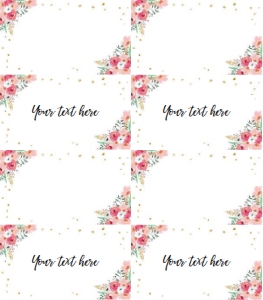 Food Labels Miss to Mrs Travel Pink Single design preview