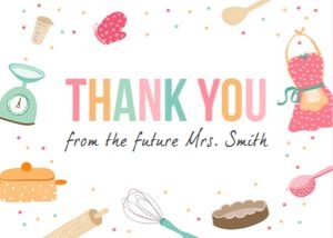 Thank You Card Kitchen design preview