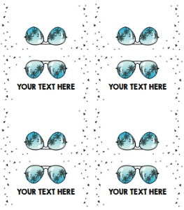 Food Labels Two Cool 0136 design preview