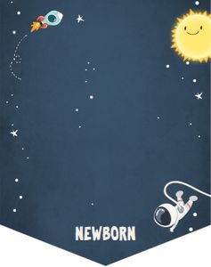 Monthly Banner Space design preview