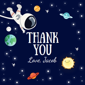 Favor Tag Space Astronaut design preview