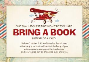 Bring a Book Red Airplane v2 design preview