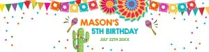 Water Bottle Labels Fiesta design preview
