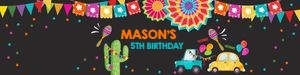 Water Bottle Labels Drive By Fiesta Chalk design preview