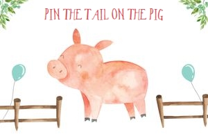 Pin the Tail on the Pig Neutral design preview