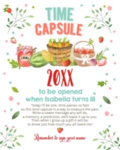 Time Capsule Farmers Market White design preview