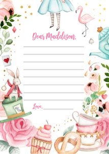 Time Capsule Alice in Wonderland White design preview