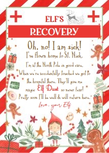 Elf Recovery Letter Girl design preview