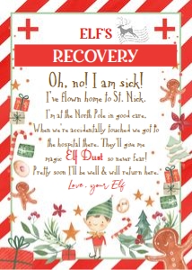 Elf Recovery Letter Boy design preview