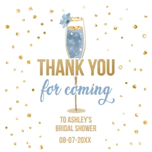 Tags Brunch and Bubbly Blue design preview